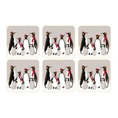 Portmeirion - Sara Miller Penguin Set of 6 Coasters