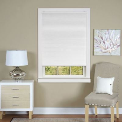 Achim Cordless Honeycomb Cellular Pleated Shade Collection In Alabaster