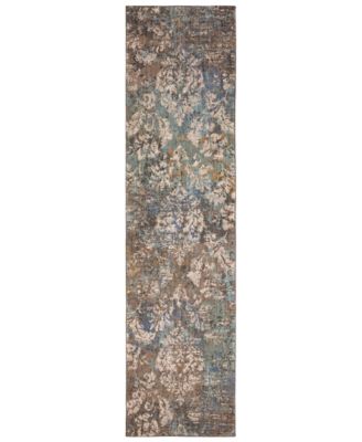 Karastan - Cosmopolitan La Brea Multi 2'4" x 7'10" Runner Rug
