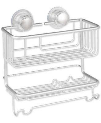 Interdesign - Metro Turn-N-Lock 2-Tier Corner Shower Caddy