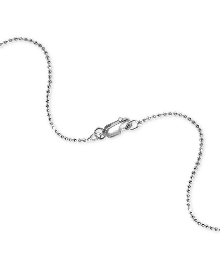 Alex Woo - Mermaid Pendant Necklace in Sterling Silver