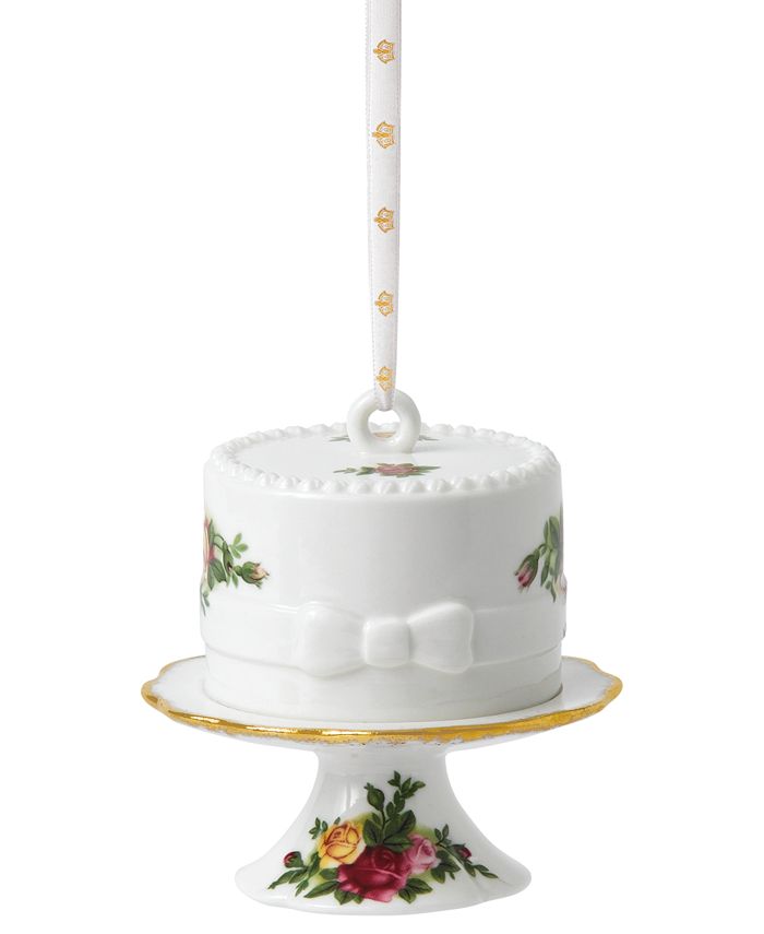 Old country roses cake stand hotsell