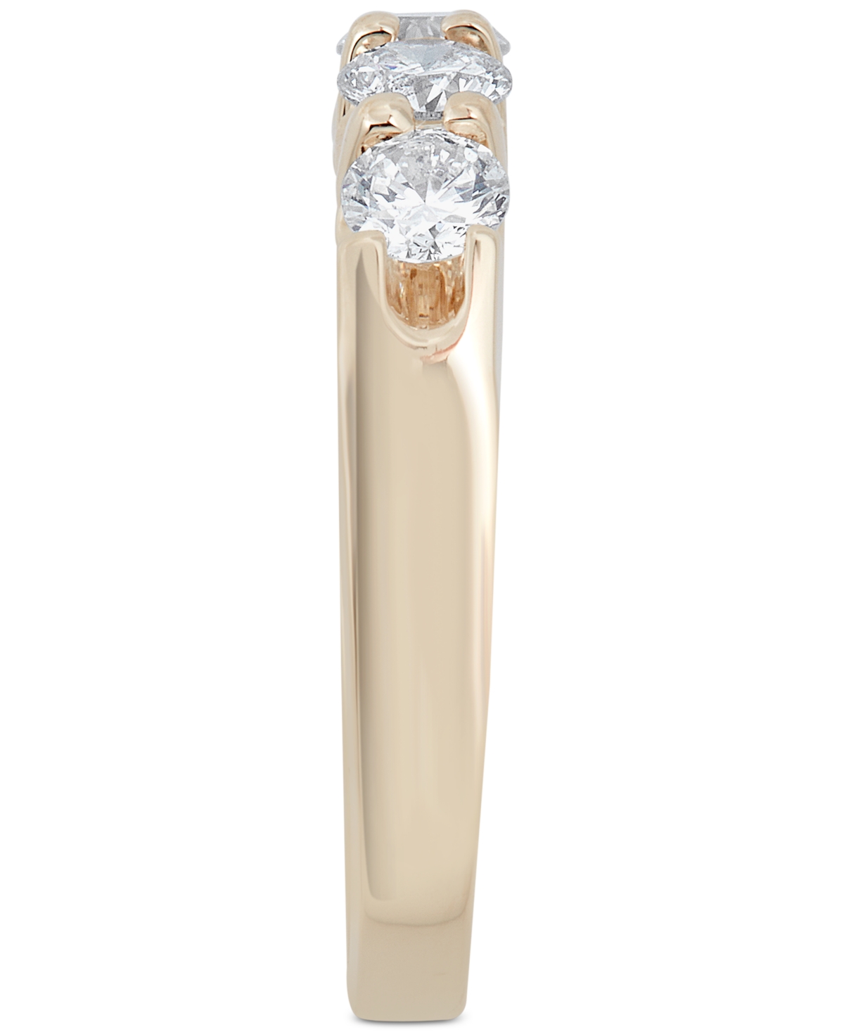 Diamond Five-Stone Ring (1 ct. t.w.) in 14k White or- Yellow Gold