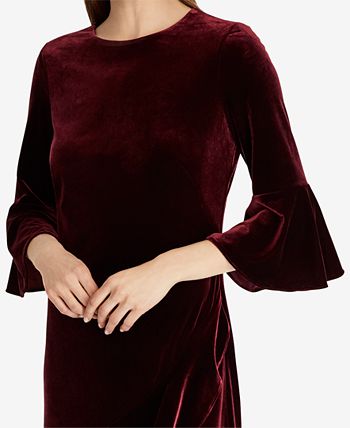Ralph lauren velvet dresses Clearance