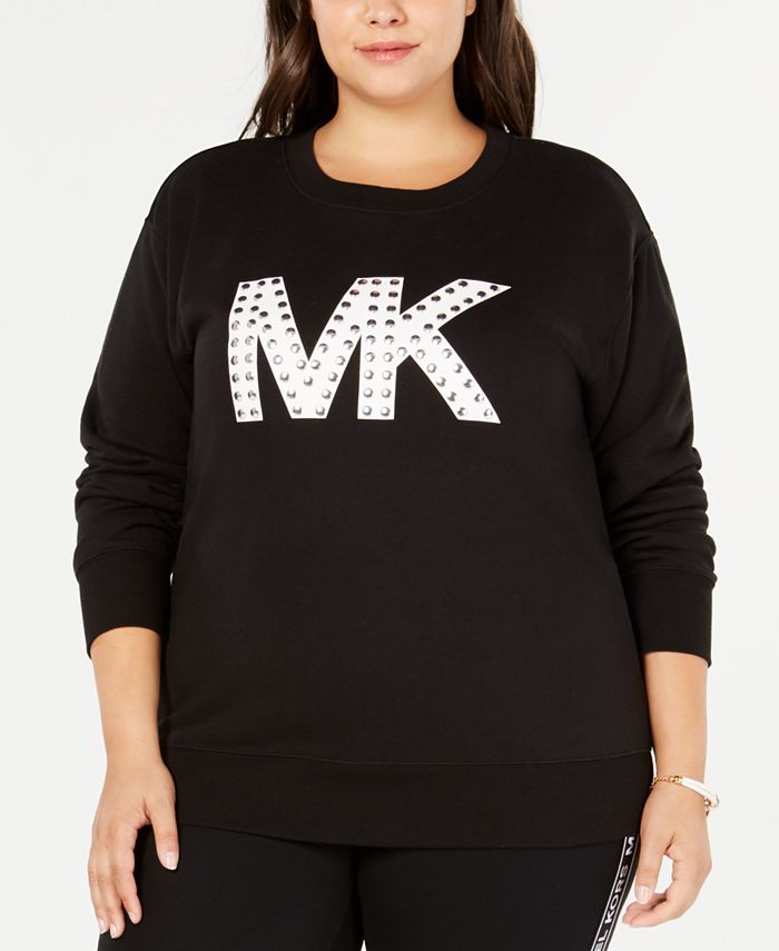 Michael kors studded shop sweatshirt