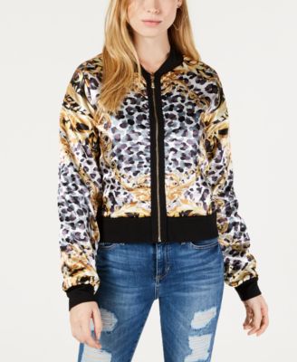 GUESS - Dulcibella Printed Bomber Jacket