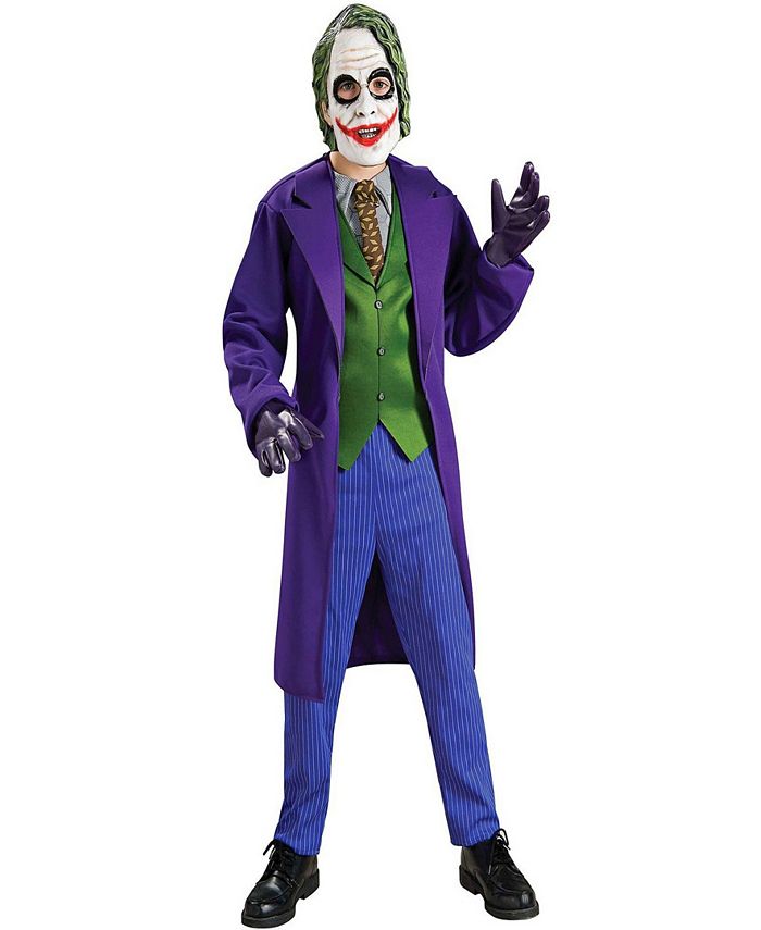 BuySeasons Batman Dark Knight Deluxe The Joker Boys Costume - Macy's