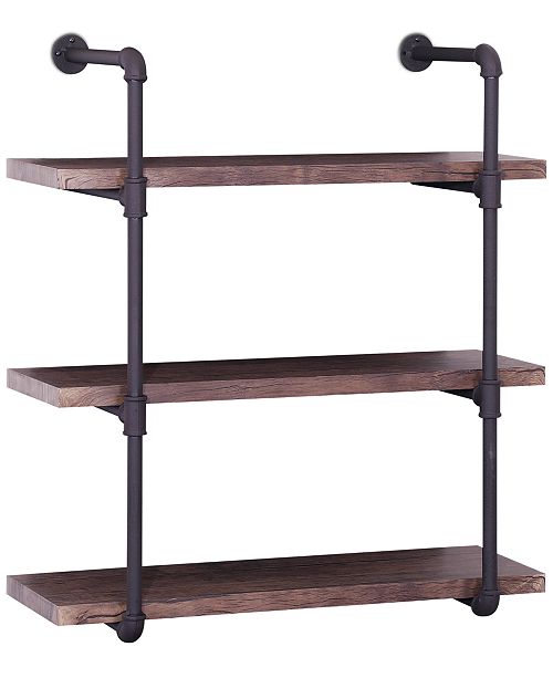 Noble House Henley 3 Tier Wall Shelf Reviews Furniture Macy S