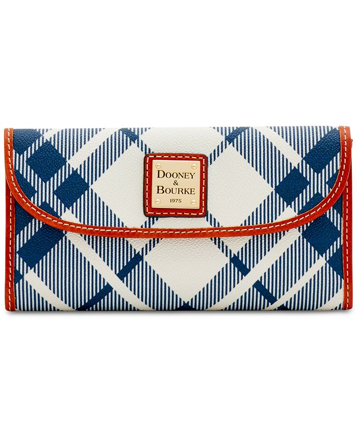 Dooney Bourke Plaid Continental Wallet Macy s