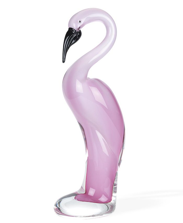Badash Crystal - Pink Flamingo 13"