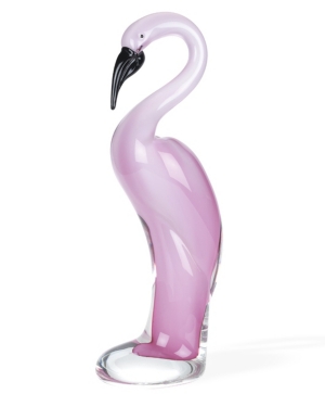 Badash Crystal Pink Flamingo Sculpture In Multi