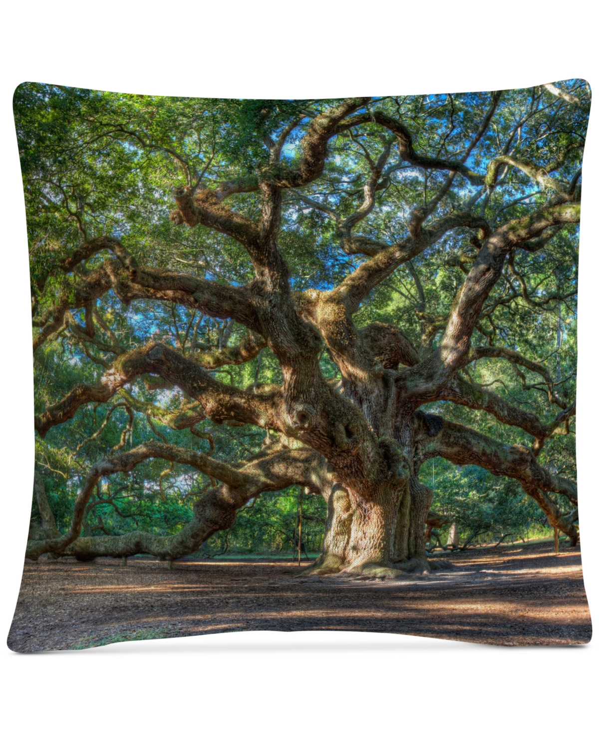 Pierre Leclerc Angel Oak Charleston Decorative Pillow, 16 x 16