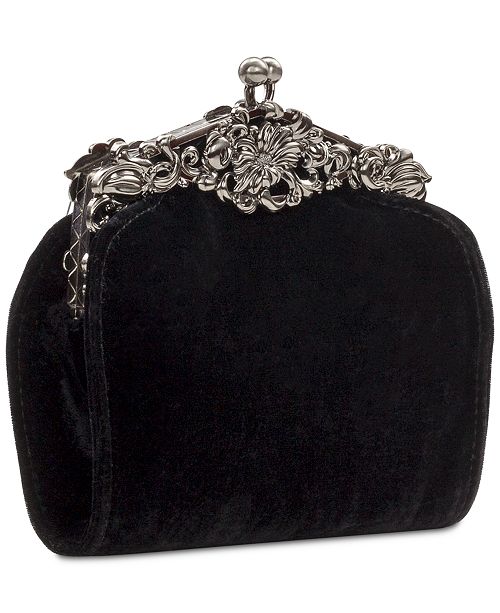 Patricia Nash Velvet Rosaria Frame Clutch Handbags & Accessories Macy's