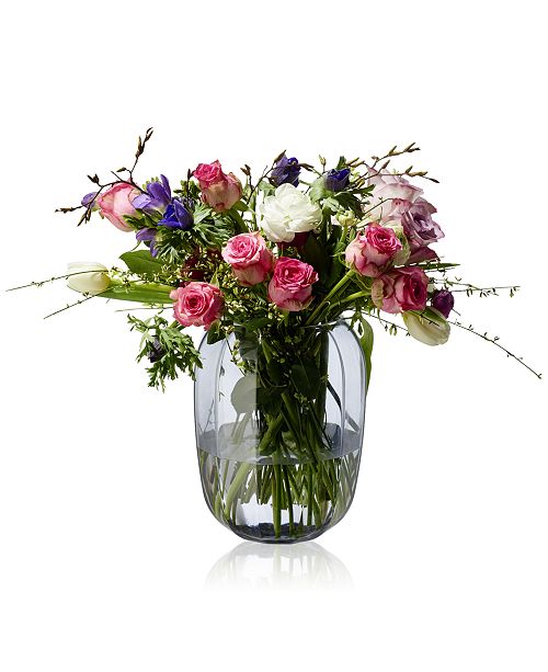 Villeroy & Boch Cozy Gray Hurricane Lamp Large Vase & Reviews Vases