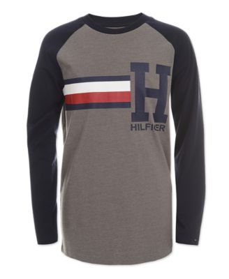 Tommy Hilfiger - Big Boys Raglan Signature Shirt
