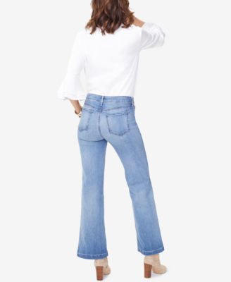 NYDJ Tummy-Control Wide-Leg Jeans