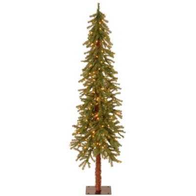 6' Hickory Cedar Tree w/ 200 Clear Lights