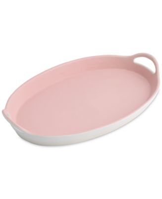 Thirstystone Pink Ceramic Serving Platter - Macy's