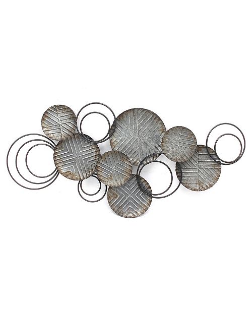 Stratton Home Decor Stratton Home Decor Galvanized Plates Wall