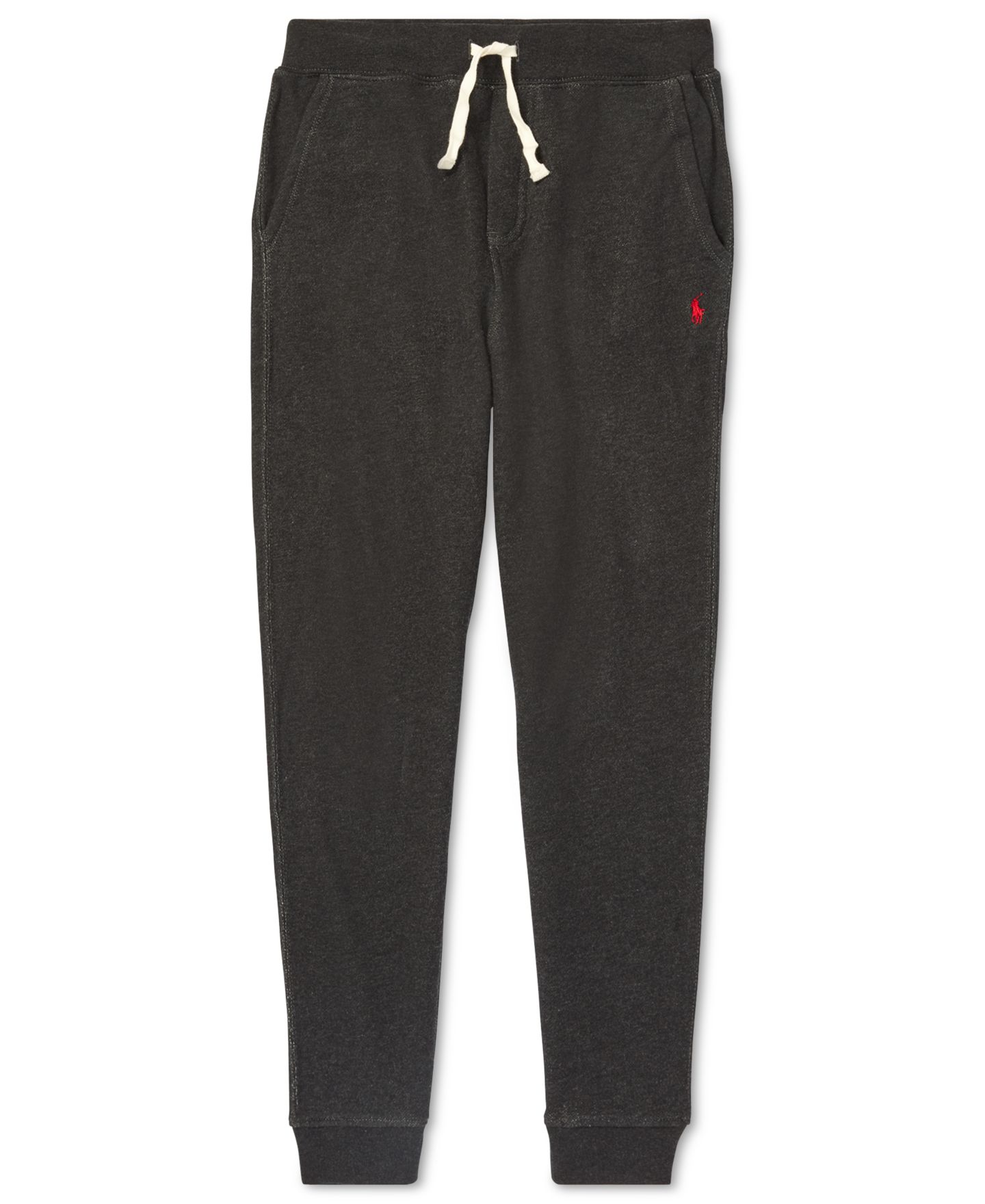 Брюки Polo Ralph Lauren Cotton Fleece Drawstring Joggers для мальчиков, цвет: Меланжевый — фото 4