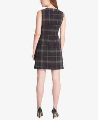 Tommy Hilfiger Plaid Sheath Dress