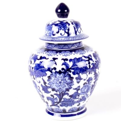 8 Oak Lane - Floral Ginger Decorative Jar