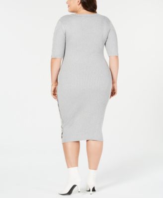 Say What? Trendy Plus Size Sweater Dress