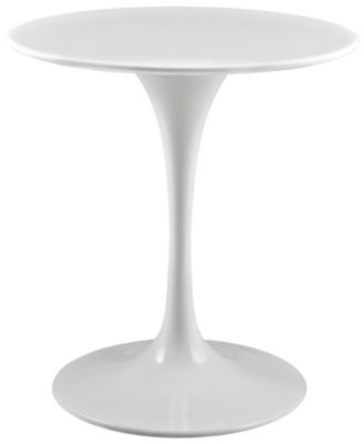 Modway - Lippa 28" Round Wood Top Dining Table in White
