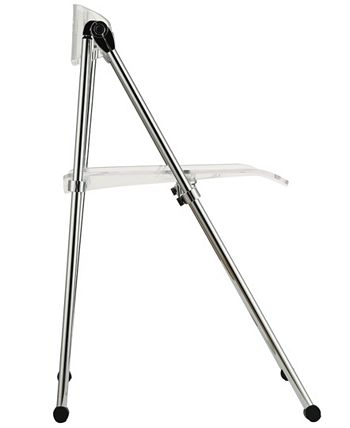 Modway - Telescope Folding Chair in Clear