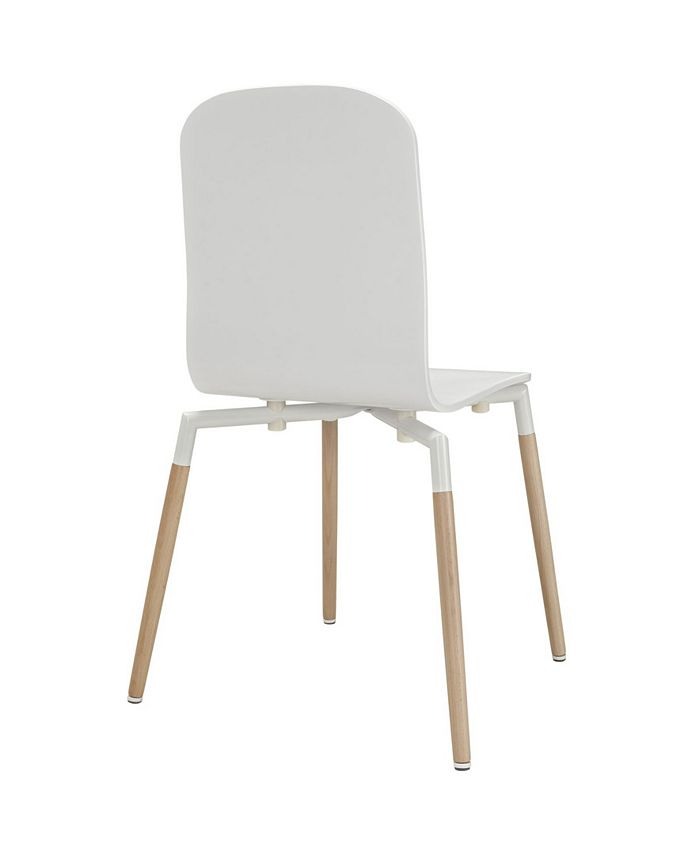 Modway Stack Dining Chairs Wood Set of 2 Macy's