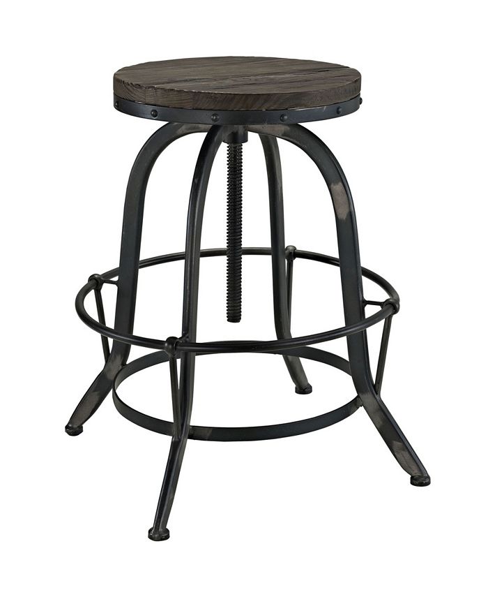 Modway - Collect Bar Stool Set of 2 in Brown