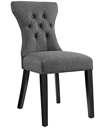 Modway - Silhouette Dining Side Chair in Gray