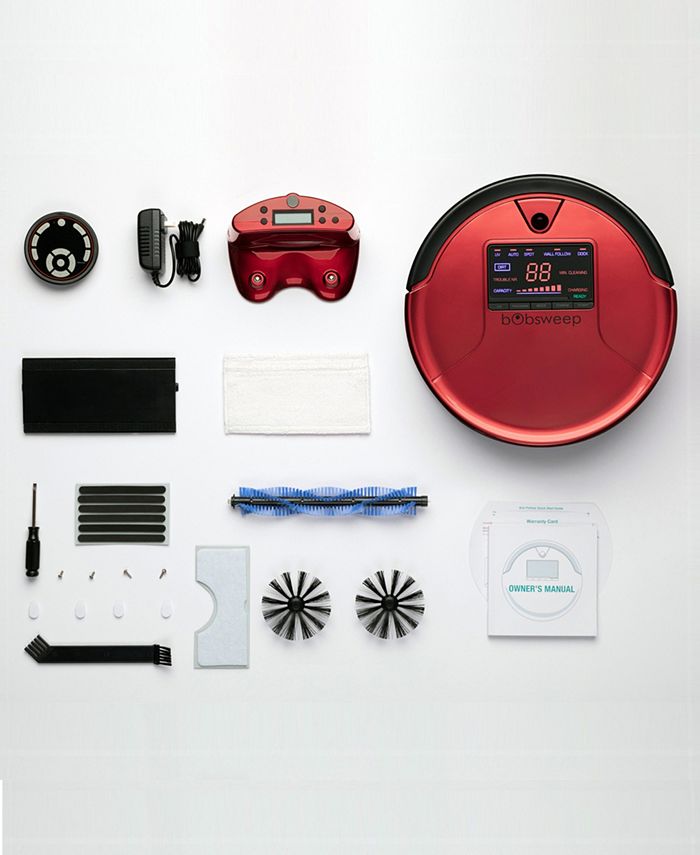 bObsweep PetHair Robotic Vacuum Cleaner and Mop Macy's