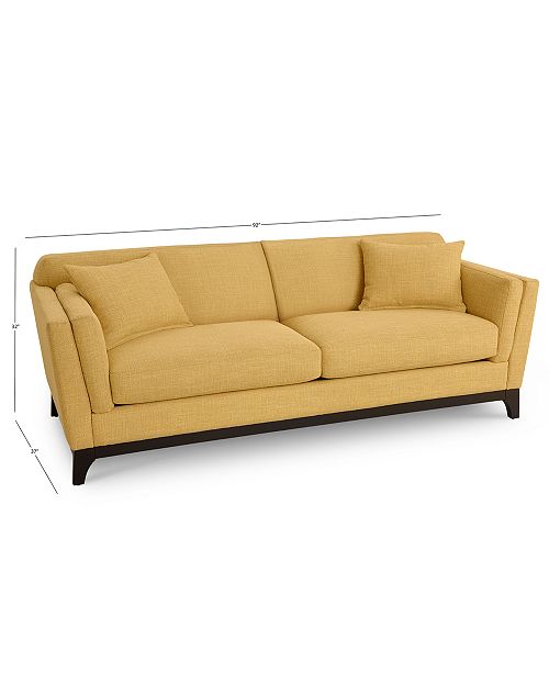 Furniture Cistella 86 Fabric Sofa Created For Macy S Reviews