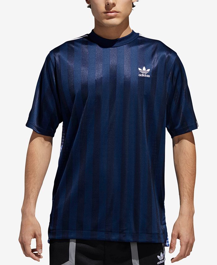 adidas Men's B-Side Trefoil Mixed-Print Soccer Jersey - Macy's