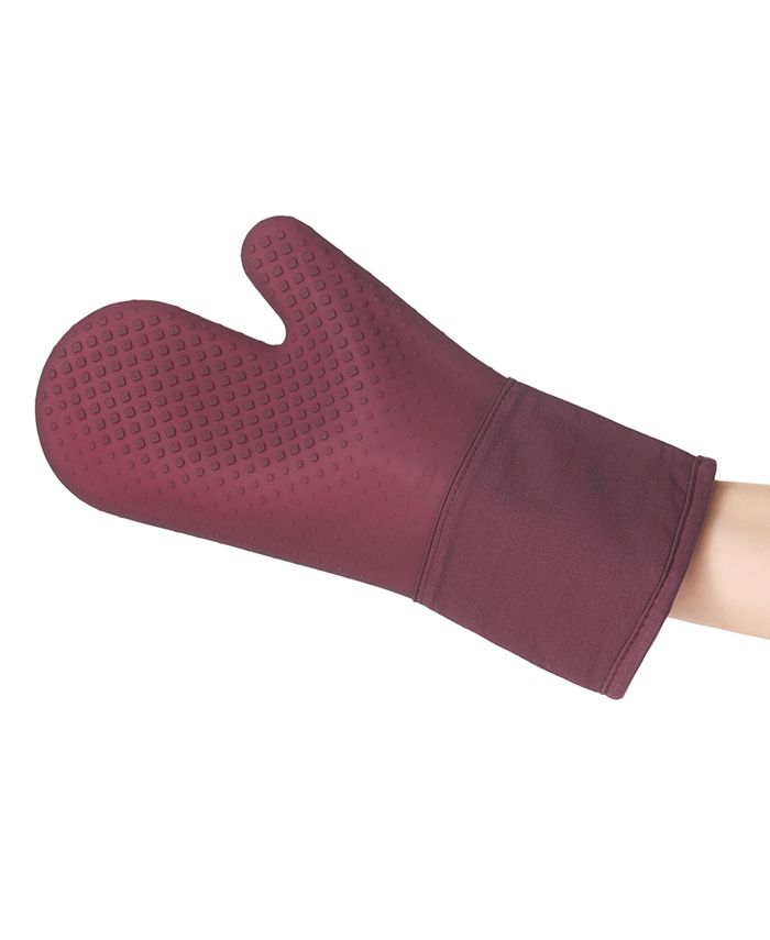 New Set of Two OXO Good Grips Silicone Oven Mitts Red