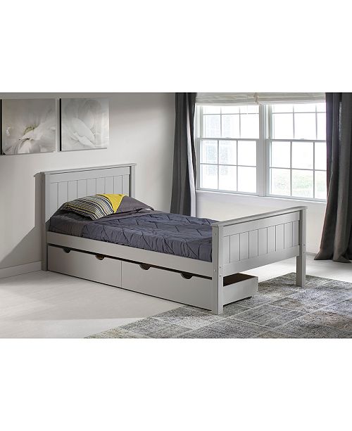 Alaterre Furniture Harmony Twin Bed With Storage Drawers Reviews