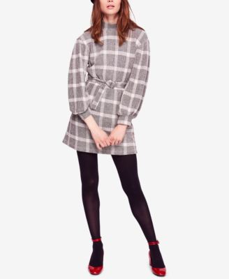 Free People - Hampstead Plaid Mini Dress