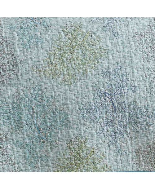 Laura Ashley King Saltwater Blue Quilt Set & Reviews Quilts