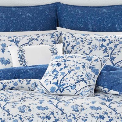 Elise Cotton Reversible 7 Piece Comforter Set, Full/Queen