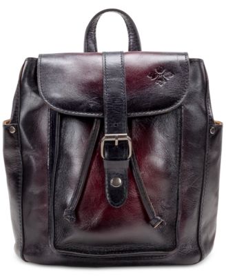 Patricia nash aberdeen stained leather backpack on sale