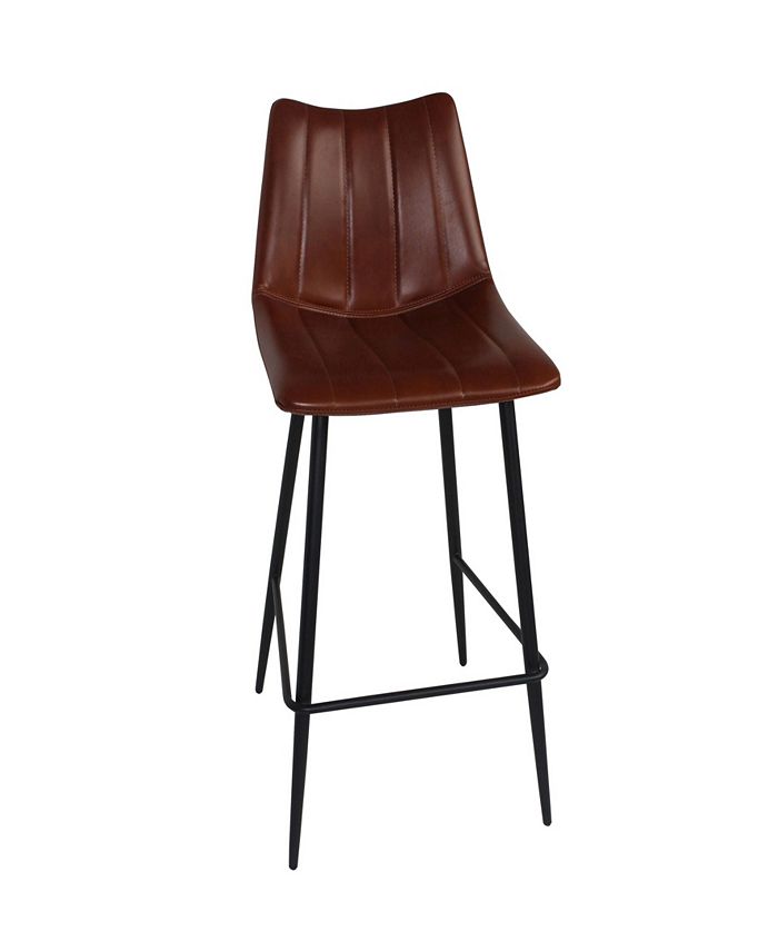 Moe's Home Collection Alibi Counter Stool Brown-Set Of Two - Macy's