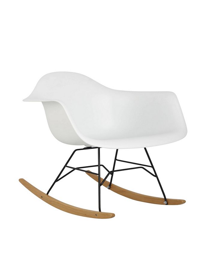 Bucket top rocking chair