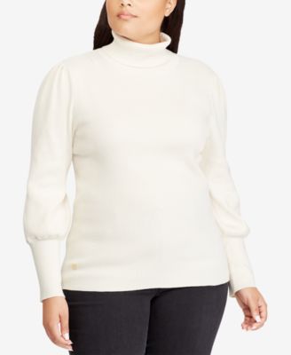 ralph lauren plus size turtleneck sweater