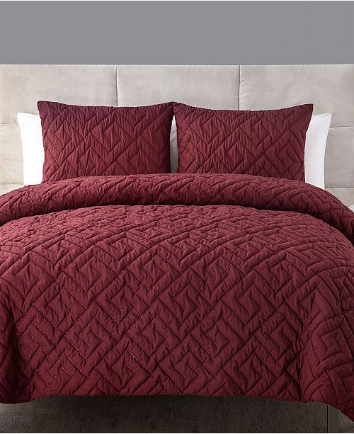 Vcny Home Artemis 2 Pc Quilted Twin Xl Down Alternative