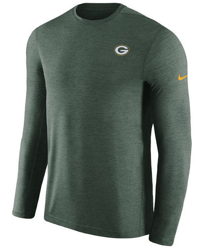 Nike Men's Green Bay Packers Coaches Long Sleeve Top & Reviews - Sports ...