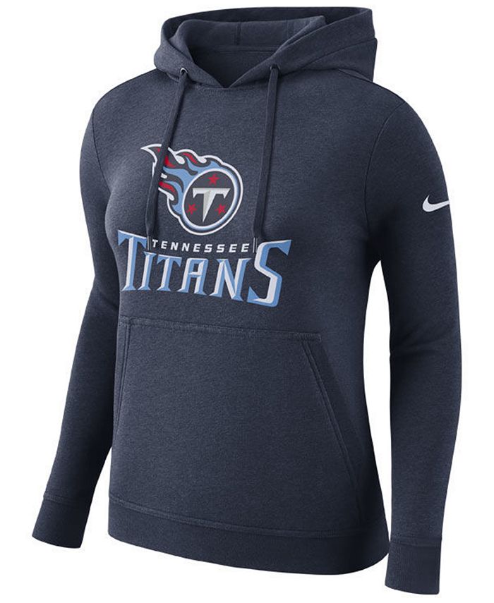 Nike Women's Tennessee Titans Club Pullover Hoodie - Macy's