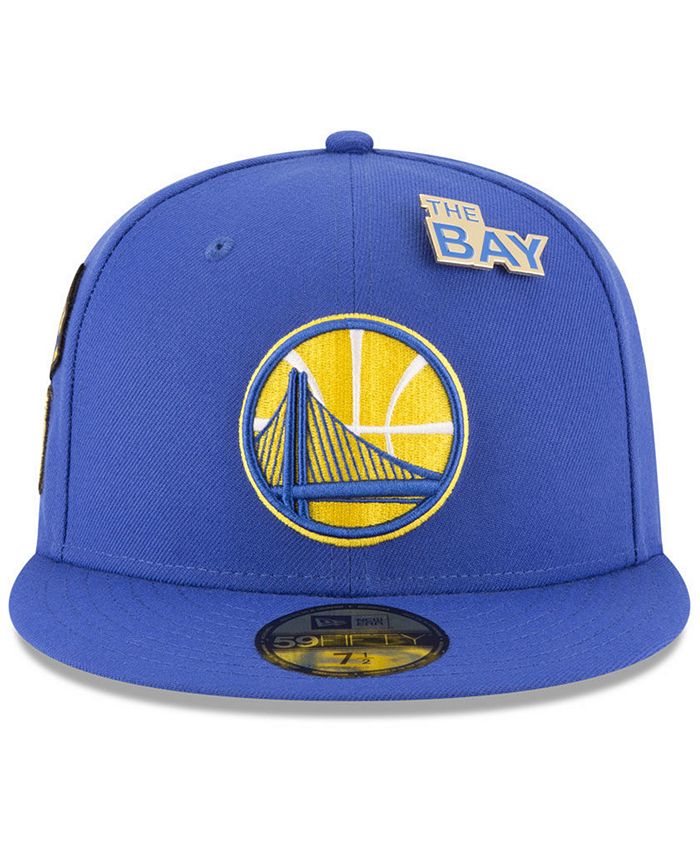 New Era Golden State Warriors On-Court Collection 59FIFTY FITTED Cap ...