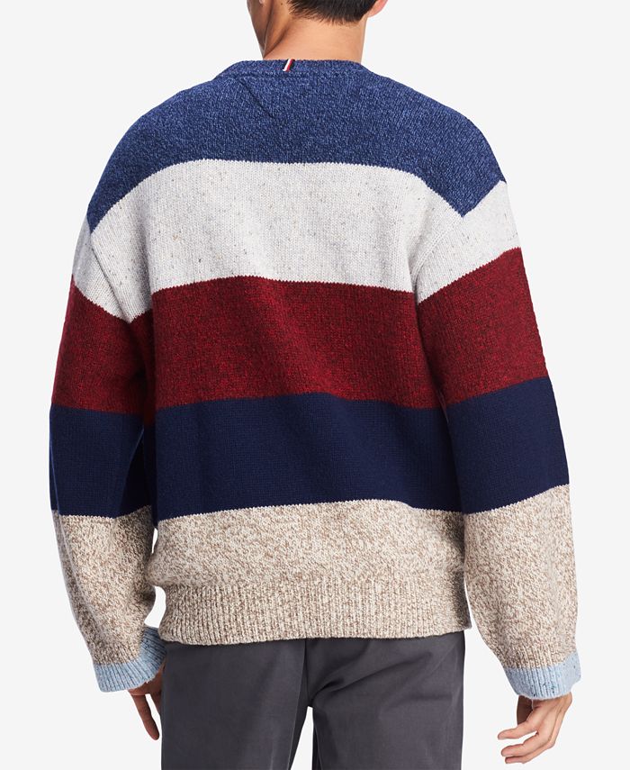 Tommy Hilfiger Men's Stanton Stripe Sweater, Created for Macy's - Macy's