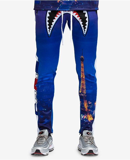 paul and shark cuffed track pants